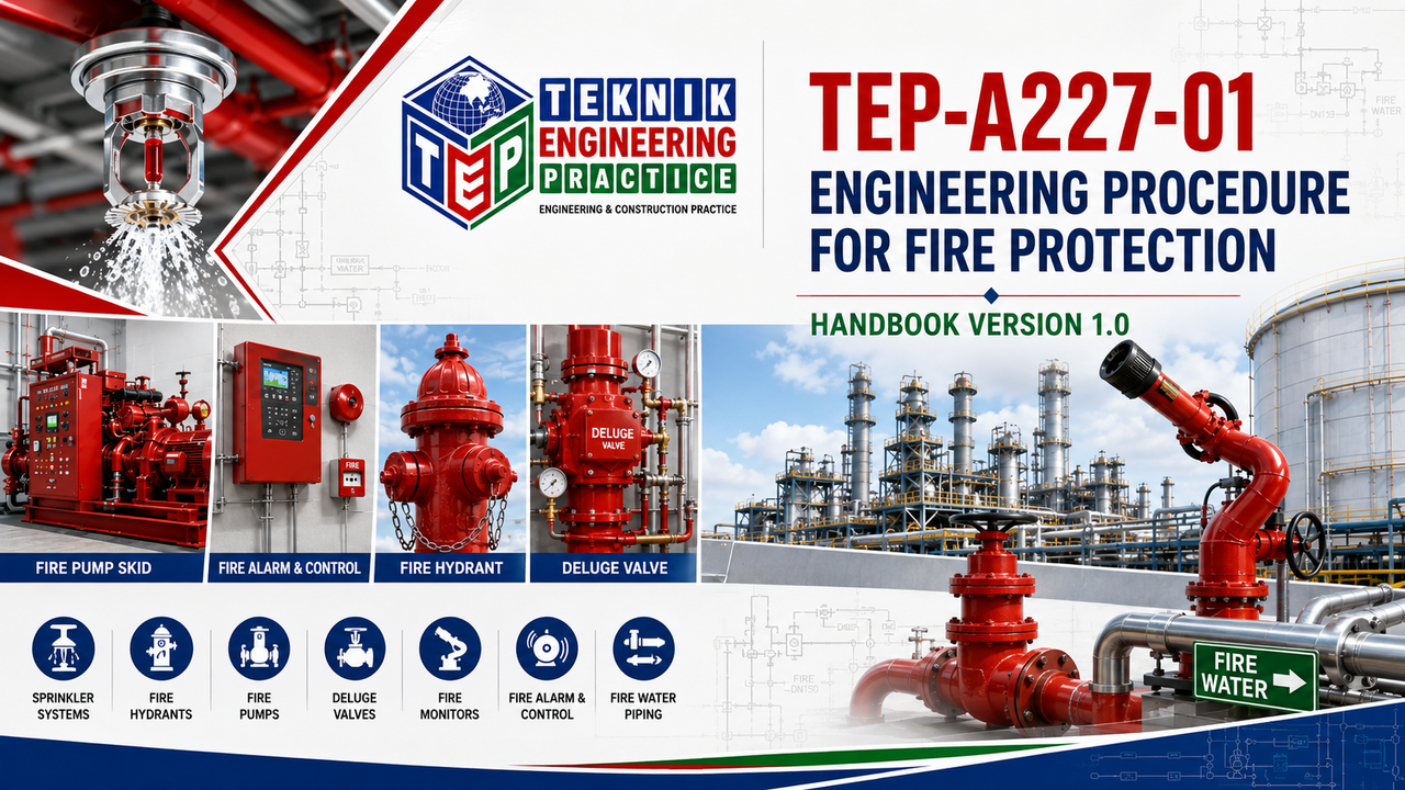 Thumbnail for TEP-A227-01 ENGINEERING PROCEDURE FOR FIRE PROTECTION HANDBOOK VERSION 1.0